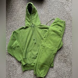 Champion reverse weave sweat suit